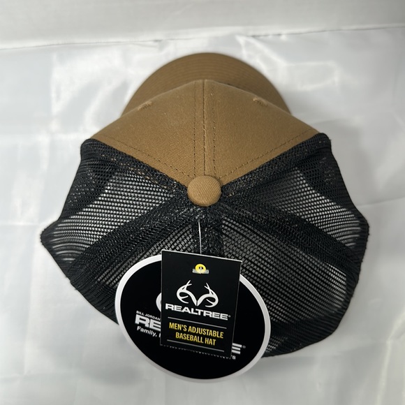 Realtree Men’s Trucker Hat SnapBack Brown Black NWT - Picture 4 of 7